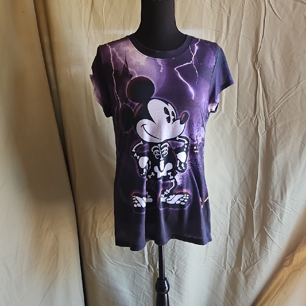 Disney Kids Purple Mickey Mouse T-Shirt
